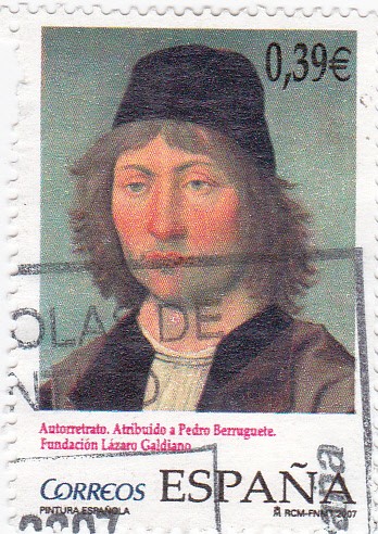 autorretrato atribuido a Pedro Berruguete
