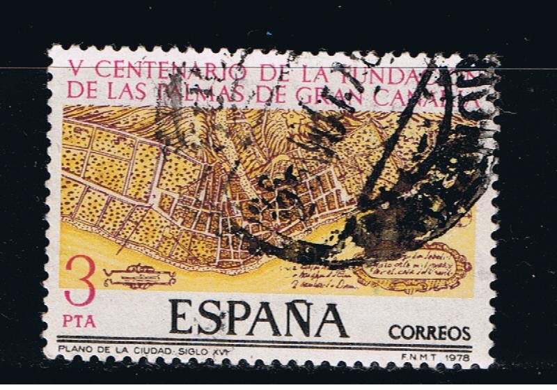 Edifil  2477  V Cente. de la Fundación de Las Palmas de Gran Canaria.  