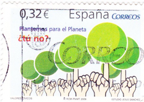 valores cívicos-plantemos para el planeta ¿tú no?