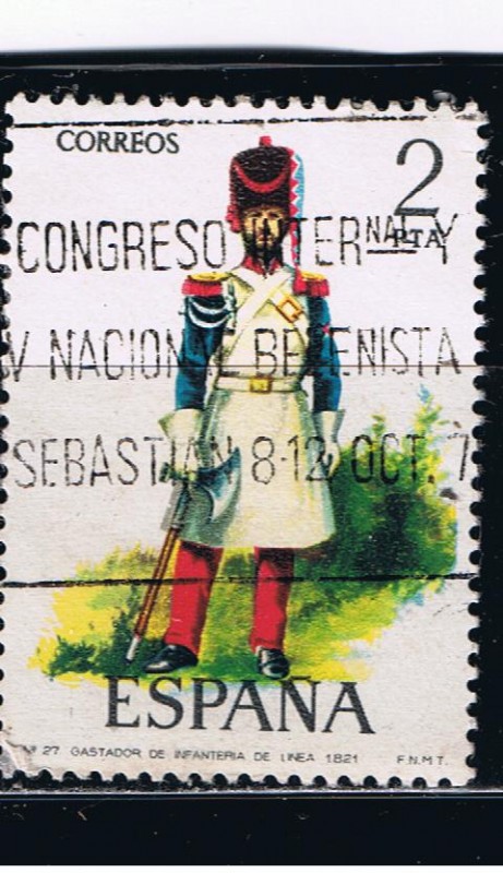 Edifil  2351  Uniformes militares.  