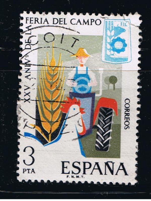 Edifil  2263  XXV Aniver. de la Feria del Campo.   