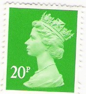 Reino unido 20p verde