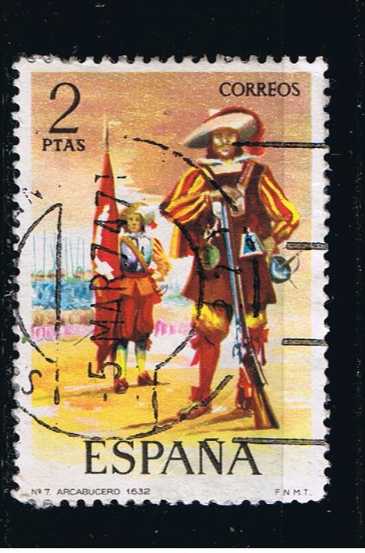 Edifil  2168  Uniformes militares.   