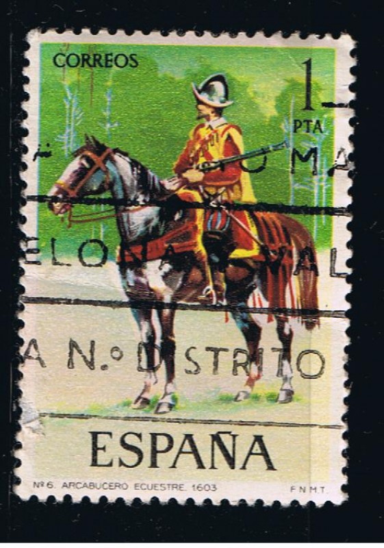 Edifil  2167  Uniformes militares.   