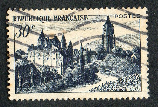 Republique Francaise . Postes. Arbois  ( Jura ).