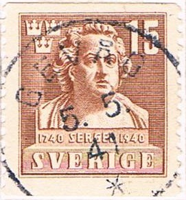 BICENT. DEL NACIMIENTO DEL ESCULTOR J.T. SERGEL. Y&T Nº 281