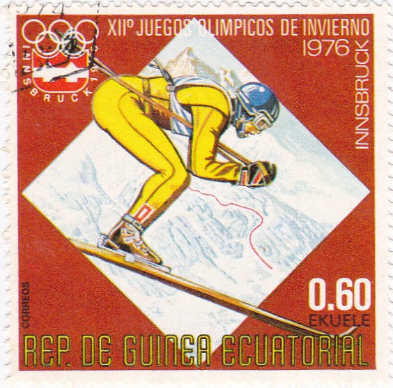J.J.O.O. - INNSBRUCK-76  - Esquí