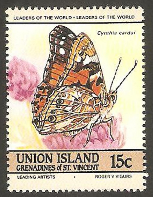 Mariposa cynthia cardui