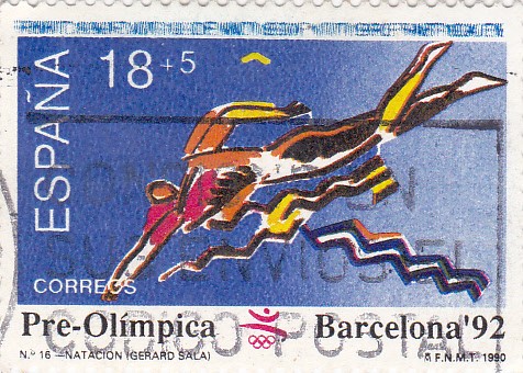 pre-olímpica Barcelona-92 -natación