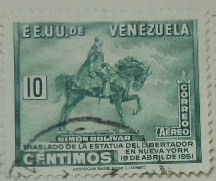 TRASLADO DE LAESTATUA DEL LIVERTADOR EN NUEVA YORK 19 DE ABRIL DE 1951