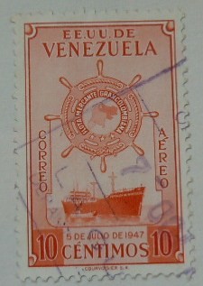 5 DE JULIO DE 1947 FLOTA MERCANTIL GRANCOLOMBIANA
