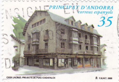 casa Lacruz proyecte de Puig Cadafalch
