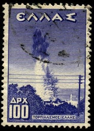 Hundimiento del crucero griego Helle. 1940.