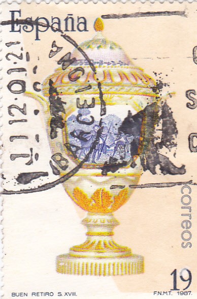 artesanía española-Buen retiro s. xviii