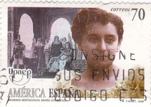 mujeres destacadas- María Guerrero   (A)