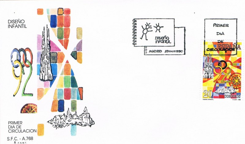 SPD DISEÑO INFANTIL 1990. ED Nº 3047