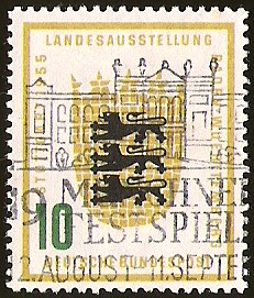 STUTTGART 1955 LANDESAUSSTELLUNG BADEN WURTTEMBERG