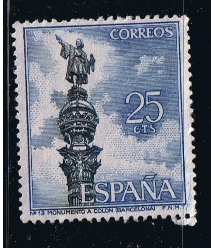Edifil  1643  Serie Turística.  