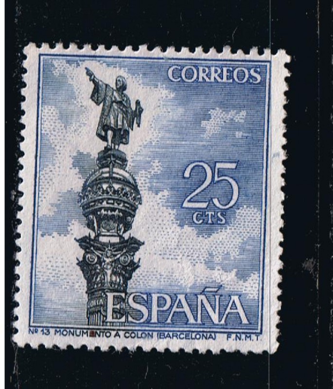 Edifil  1643  Serie Turística.  