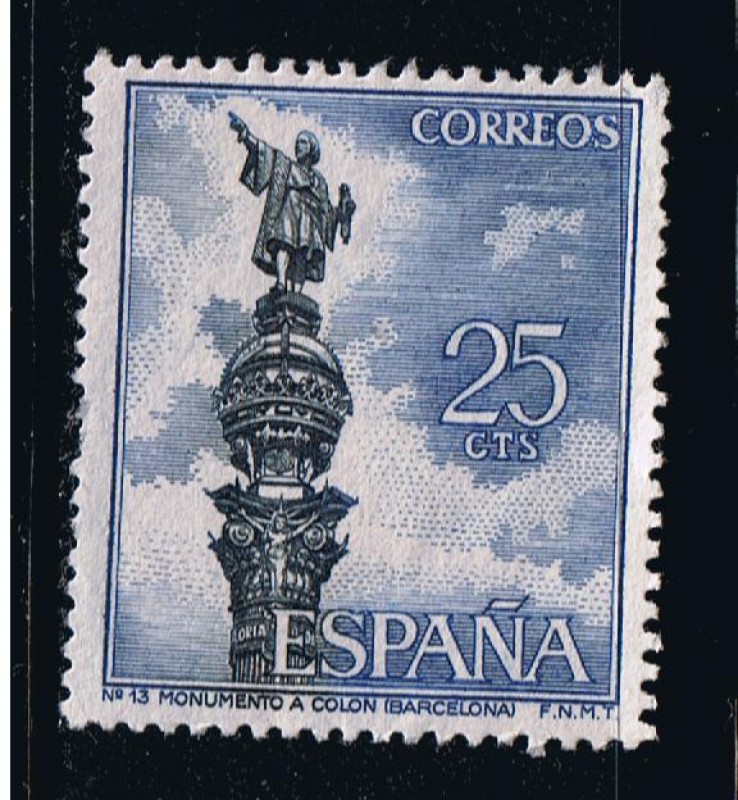 Edifil  1643  Serie Turística.  
