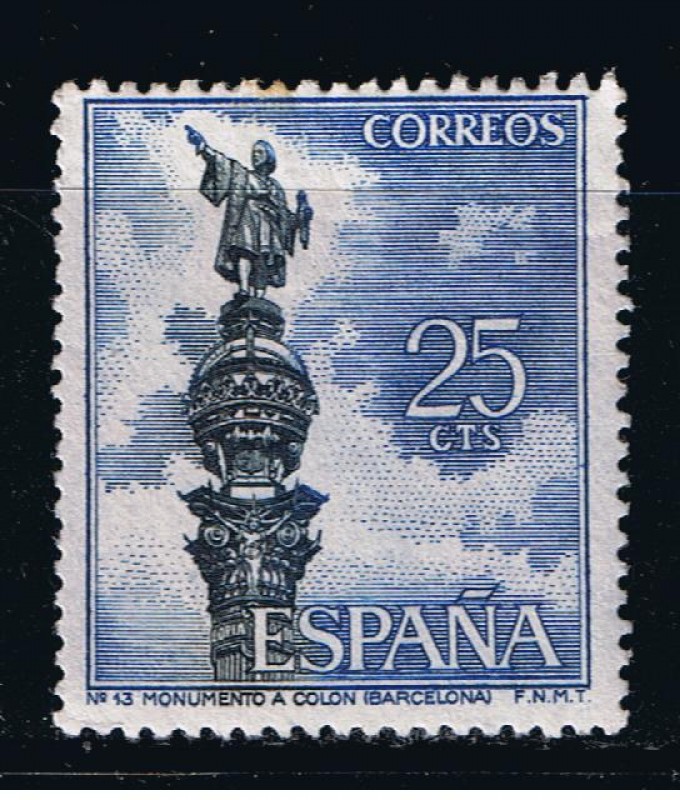 Edifil  1643  Serie Turística.  