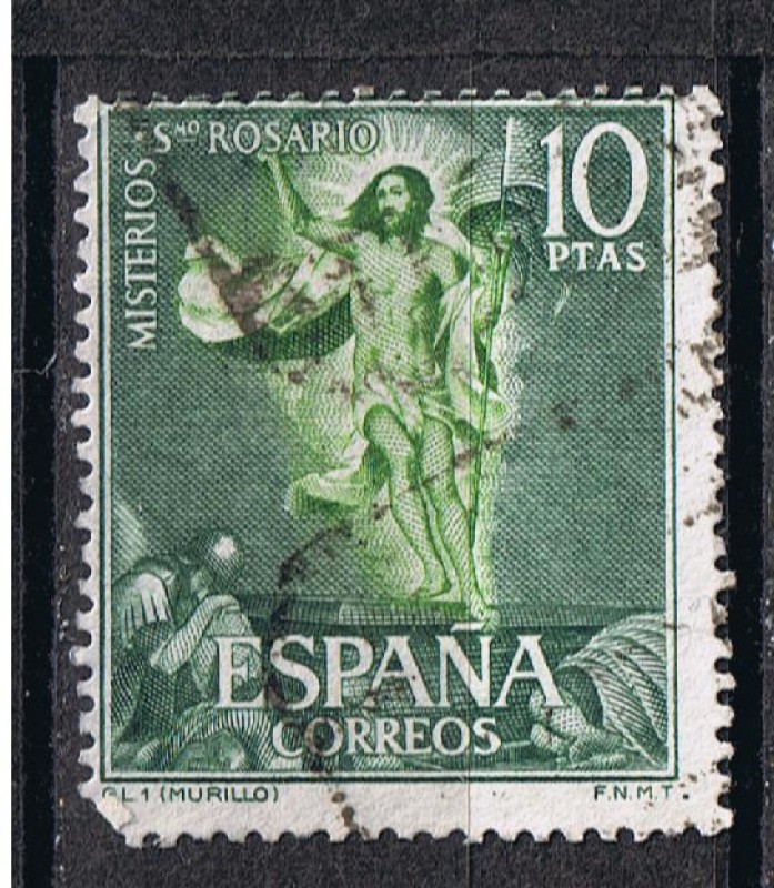 Edifil  1473  Misterio del Santo Rosario.  