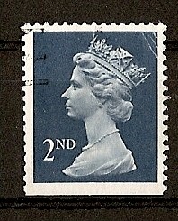 Isabel II / Margen inferior sin dentado / Heliograbado.