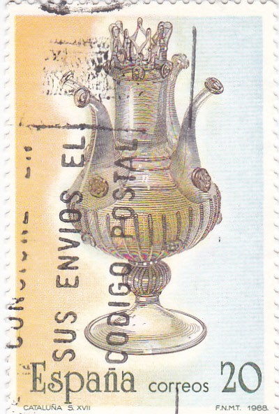 Artesanía Española Vidrio -Cataluña s.XVII    (C)