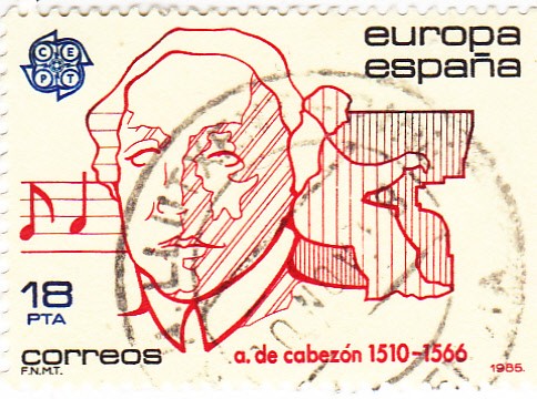 Antonio de Cabezón  1510-1566-compositor    (C)
