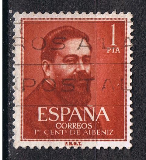 Edifil  1321  I cente. del nacimiento  de Isaac Albéniz.  
