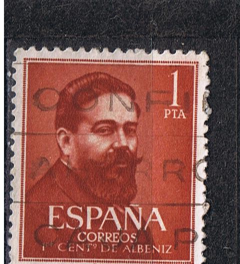 Edifil  1321  I cente. del nacimiento  de Isaac Albéniz.  