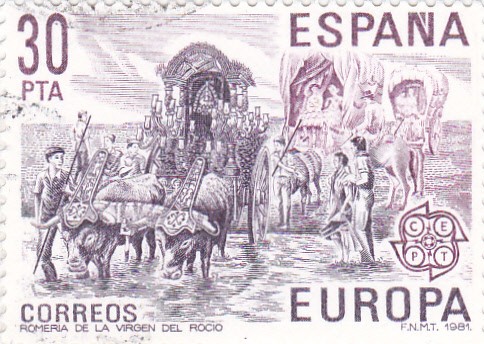 Romería de la virgen del Rocio    (C)