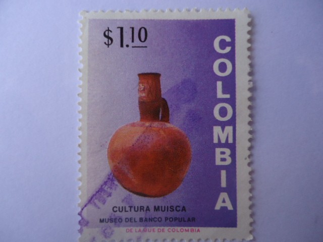 CULTURA MUISCA-Cerámicas pre-colombinas - Museo del Banco Popular.
