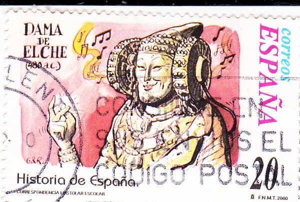 Historia de España- Dama de Elche    (D)