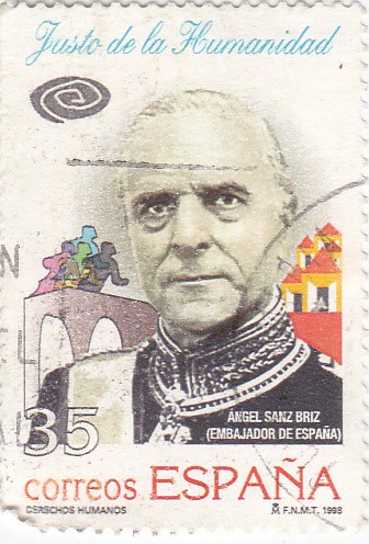 Embajador de España-Angel Sanz Briz     (E)
