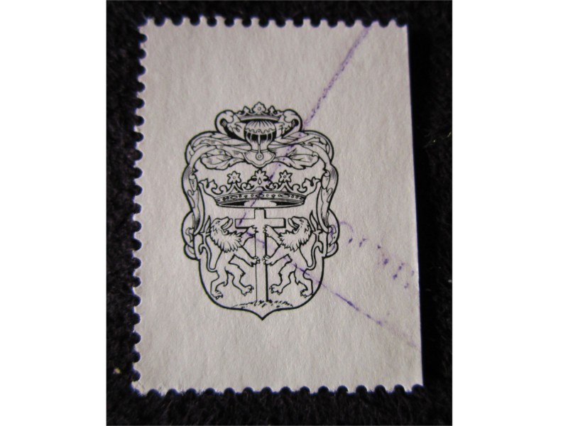 pre imprenta escudo de armas de cartagena