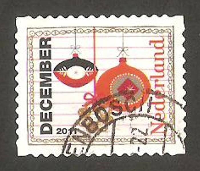 2860 - Navidad. bolas de Navidad