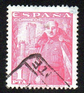 General Franco y el castillo de La Mota