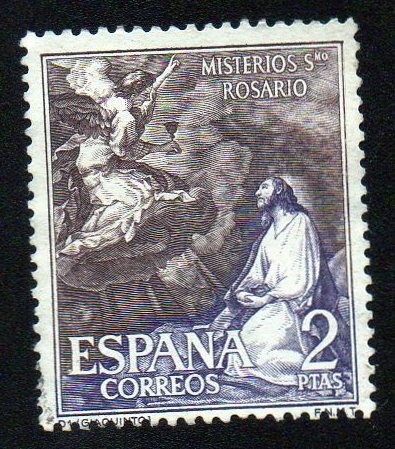 Misterios del Santo Rosario -Oración en el huerto (Giaquinto)