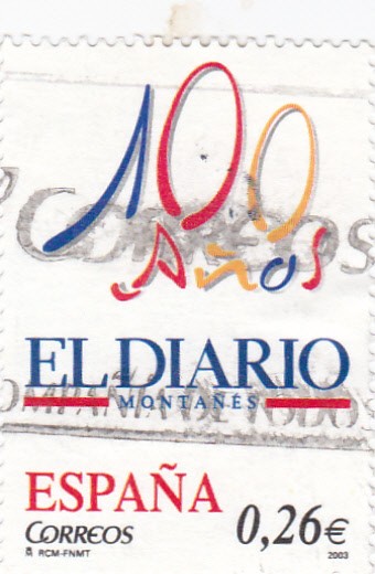 Diarios Centenarios  -EL DIARIO montañes 100 años    (F)