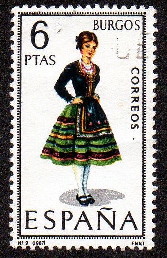 Trajes típicos españoles - Burgos