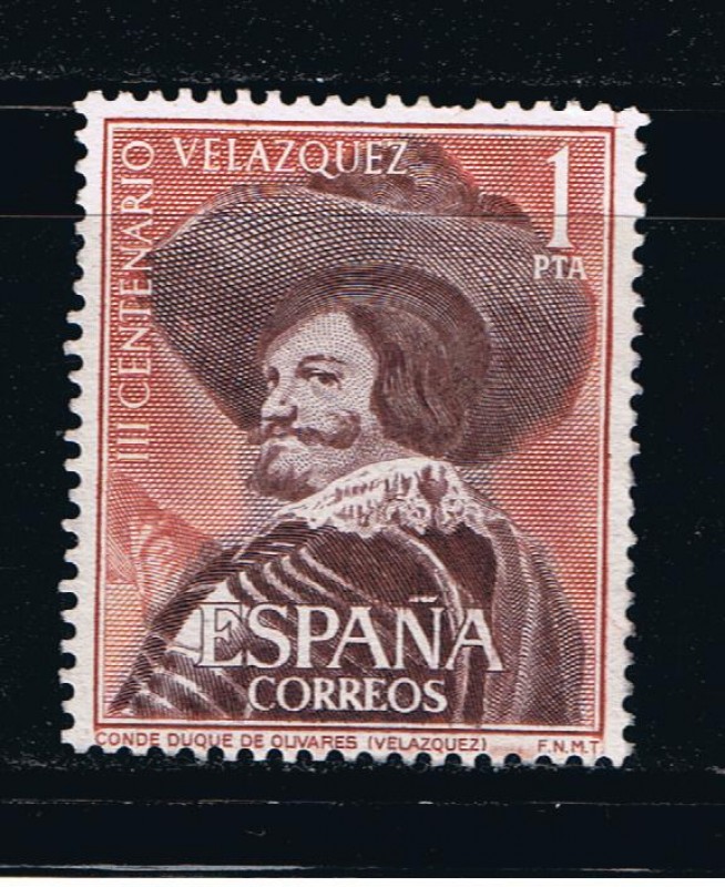 Edifil  1341  III Centenario de la muerte de Velázquez. ( 1599 - 1660 ).  