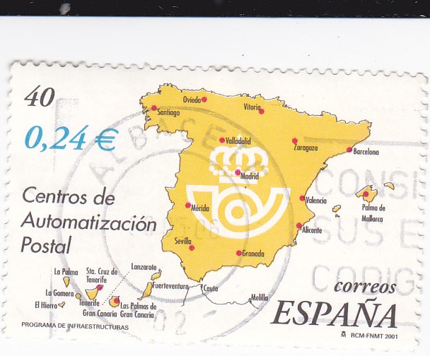 Centros de Automatización Postal    (G)