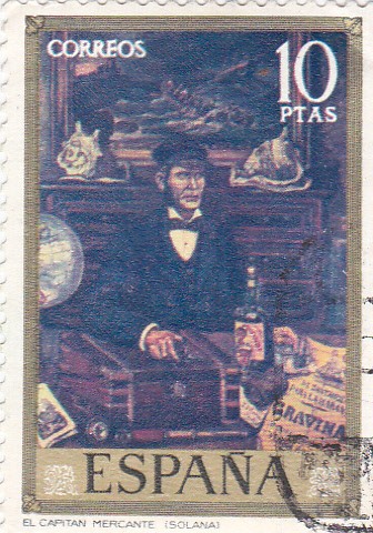 PINTURA- El Capitán Mercante (Solana)   (G)