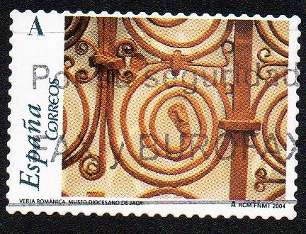 El románico aragonés - Verja románica - Museo Diocesano de Jaca