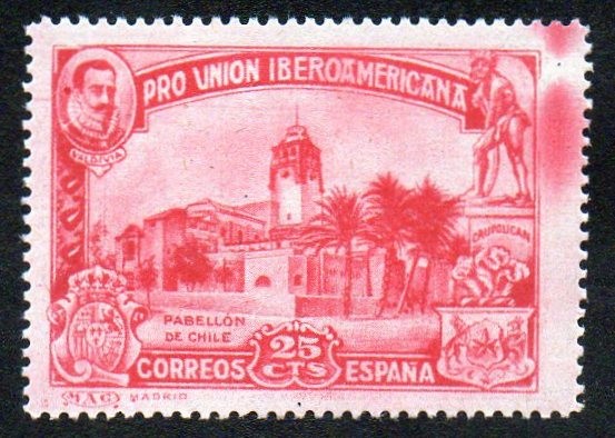 Pro Unión Iberoamericana - Sevilla 1930 - Pabellón de Chile