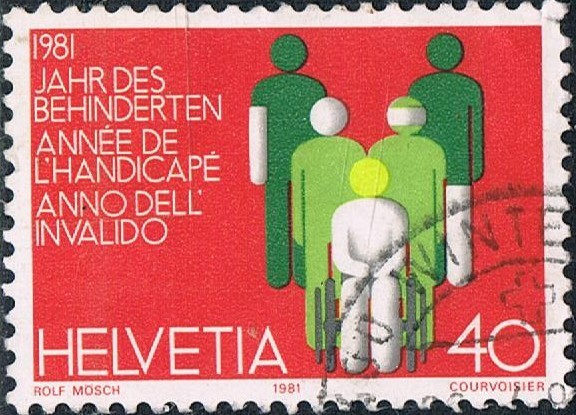 AÑO INTERNACIONAL DE LOS DISCAPACITADOS. Y&T Nº 1122