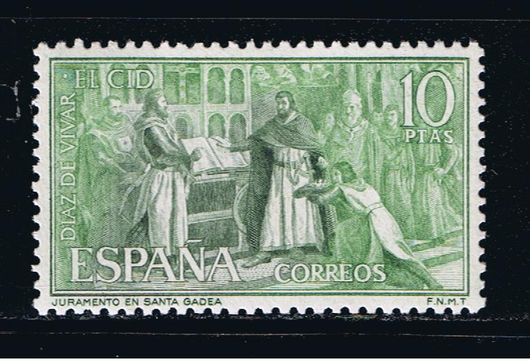 Edifil  1447  Rodrigo Díaz de Vivar, · El Cid ·.  