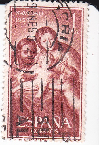 NAVIDAD- 1959- La Sagrada Família    (H)