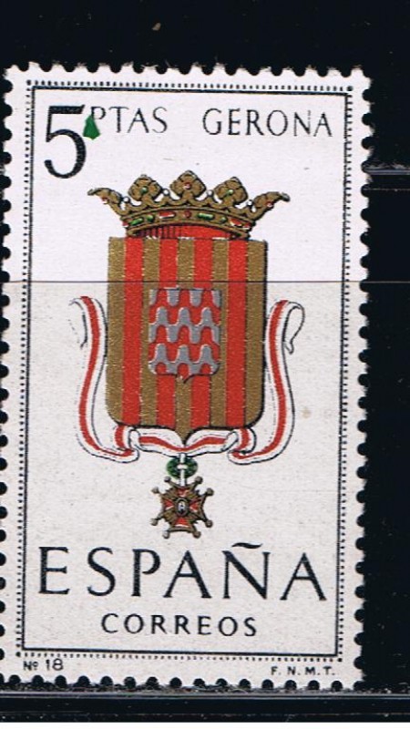 Edifil  1486  Escudos de las capitales de provincias españolas.  